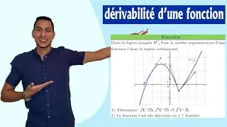 dérivabilité 1bac exercices corrigés - la dérivabilité demi tangente horizontale - le nombre dérivé