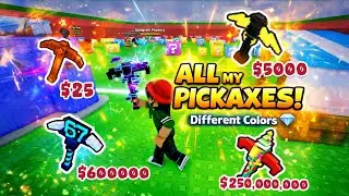 These Are ALL My Pickaxes! (Colors & Prices)