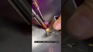 Laser welding, laser cleaning, laser cutting machine. 3 in 1 control system!