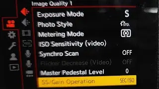 Using shutter angle on Panasonic GH5 II (GH5M2) - Beginner Tutorial