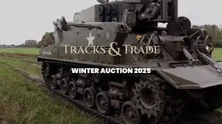 Winter Auction 2025 | WWII Tanks, Trucks, Weapons & More | Tracks & Trade Official Trailer
