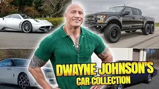 Car collection of Hollywood Star Dwayne Johnson With Sound | Cars of Celebs #1