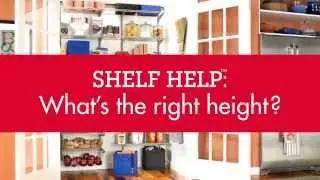 Shelf Help: What's The Right Height? - QuickTip Episode 4