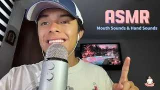 ASMR | Mouth Sounds 😛, Hand Sounds 🤚 y Palabras Motivacionales 💯