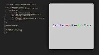 🎨  Create Multicolored Text Easily - CSS/HTML/JS