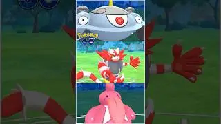 Shiny ✨ Incineroar 🔥 Magnezone ⚡️ Lickilicky 💥 in Summer Cup GBL PvP 🌈 #pokemongo #pokemon #gbl