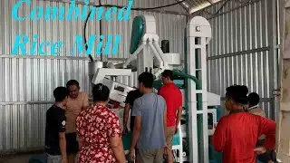 New Installed, Combined Rice mill 1000 kg per hour