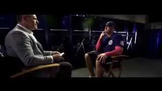 JJ Watt with Howie Long