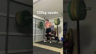 120kg squat 73kg body weight #fitness #gym #fypシ #squat