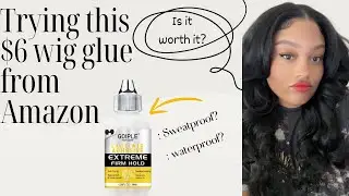 Trying this CHEAP $6 Goiple wig glue from AMAZON! … IS IT WORTH IT?