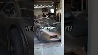 TIM CRASHES HIS NEW CAR INTO A CONCRETE WALL &hellip;