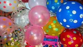 Balloon Variety Unwrapping + POP Sounds ASMR | Soothing & Addictive
