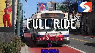 SEPTA 2009 New Flyer DE40LF #8237 On Route 62! (FULL RIDE)