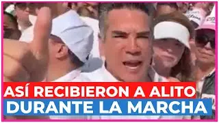 😱 AS&Iacute; LE FUE a ALITO MORENO en la MARCHA PARA DEFENDER al INE