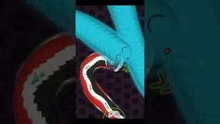 Wormate io headshots iraq🇮🇶 vs 14 million worm #subscribe #gaming #iraq #headshots #shorts
