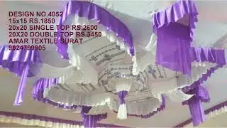 Trending Ceiling D&eacute;cor for Modern Event Setups #MandapFabric  9924799905  WHATSAPP now