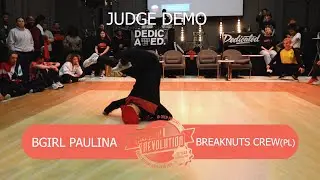 Hiphop Revolution Festival 2019 Judge Demo: Bgirl Paulina, Breaknuts Crew