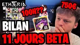 C'EST TERMINÉ ! Mon Bilan après 11 Jours sur la Bêta d'Etheria Restart🔥