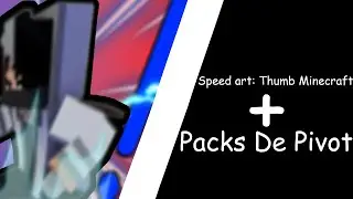 [ Speed art thumb minecraft ] Download Pack Pivot I Sprite, Sticks, full body I  halloween, especial