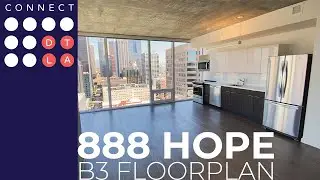 CONNECT DTLA - 888 Hope's B3 2br Floor Plan