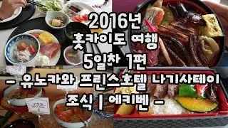 🇯🇵2016 홋카이도 여행기🇯🇵 5일차 1편 | 유노카와 프린스호텔 나기사테이 조식 | 에키벤