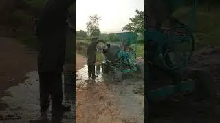 Cleaning of Mixer Machine after Concrete work #constructionworkers #construction #excavator