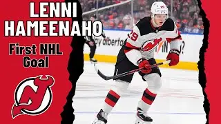 Lenni Hameenaho #29 (New Jersey Devils) first NHL goal Jan 23, 2026