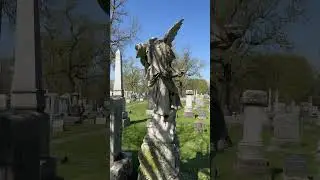 Headless Angel Cemetery Angels Creepy Fun #shorts