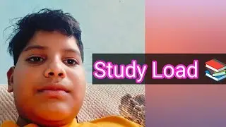Study Load 📚 | Exam Stress Real 😵&zwj;💫 | Day 5/365 Mini Vlog