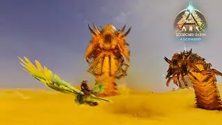 Attacked By Deathworms - Ark Scorched Earth PS5 - Part 5