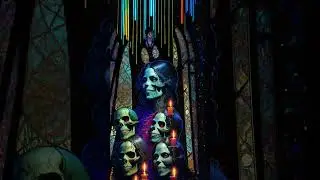 Enchanting Witchcraft: Stained Glass Window Projection Mapping Experience