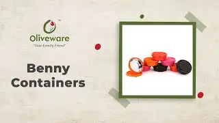 Oliveware Benny Containers | Leak Proof and Microwave Safe Lunch Boxes