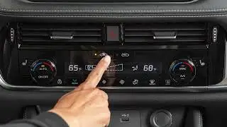 2022 Nissan Rogue - Heater and Air Conditioner (automatic) (if so equipped)