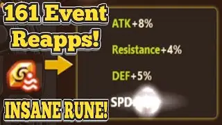 Insane Rune Upgrade From The 150 Free Reapps Event! - Summoners War