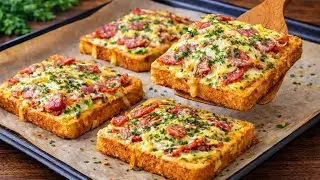 Oh, wie lecker! Einfache Frühstückssandwiches in 5 Minuten.
