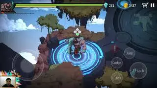 Dark Raider: Boss A hero spirit who holds a sword
