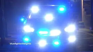 Merseyside Police Unmarked Kia Proceed Disruption Unit Giving Blue Light Demo out of St Anne Street 
