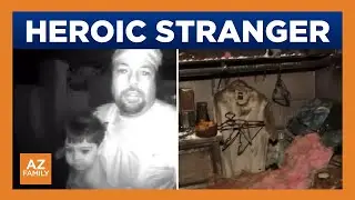 Chandler family escapes house fire thanks to unknown hero