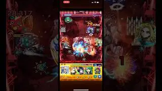 怪物彈珠 約翰格里・A vs 影縫余弦 月火&middot;鳳凰