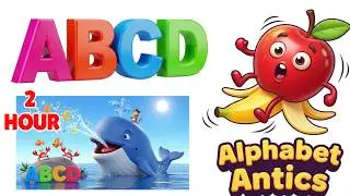 A to Z Funny ABCD Song~3D Cartoon Alphabet Rhyme for Kids ~ ABC Learning with Animals|  @kilkaritv