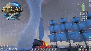 Попали в смертельную бурю!! Геймплей Atlas #72