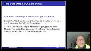 LogikSnapshot: Aussagenlogische Resolution