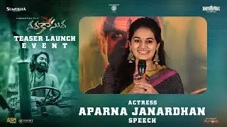 Actress Aparna Janardhan Speech At Narakasura Teaser Launch Event | YouWe Media