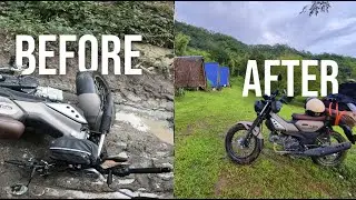 Off road adventure before camping - Solo Motocamping at Kamp Kawayan Tanay - Yamaha PG-1