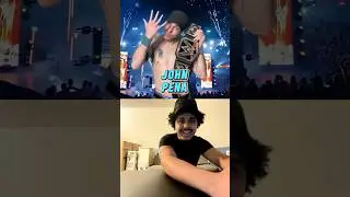 ЧЕМПИОН WWE MAGIC REACTION ДЖОН ПЕНА 😱 #магия #смешно #шорты #youtubeshorts