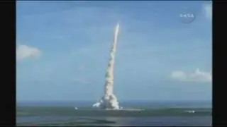 NASA rocket on target