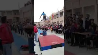 Vault table gymnastics
