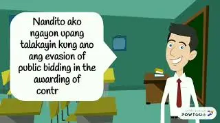 Infomercial - EVASION OF PUBLIC BIDDING IN THE AWARDING OF CONTRACTS