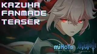 Genshin Impact Music Video | Kaedehara Kazuha Fanmade Teaser - Rhytms of neon/Hi3