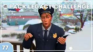 This is my first time playing the Detective career in The Sims 4 - Pack Legacy Challenge #77